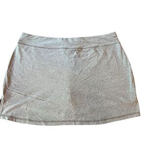 Athletic Works Gray Mini Skirt Skort XXL